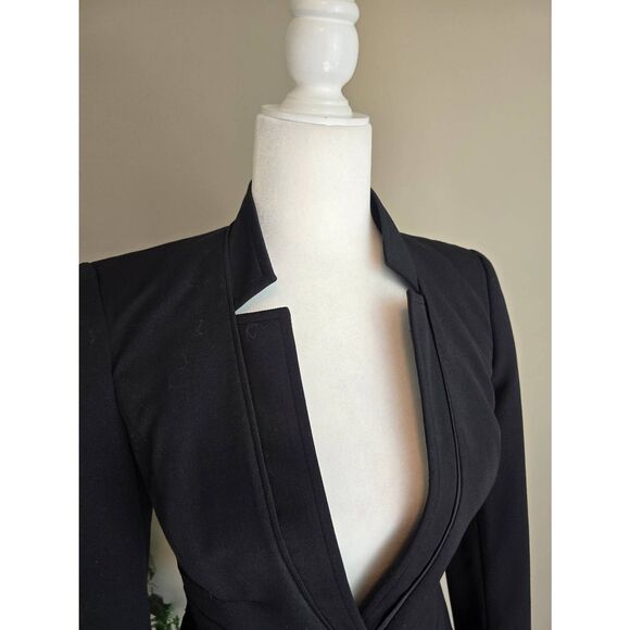 WHBM Blazer Sz 0 Black - Picture 2 of 7